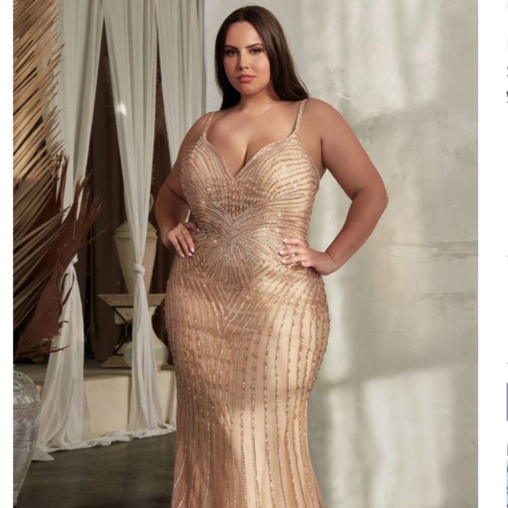 EMBELLISHED MERMAID GOWN